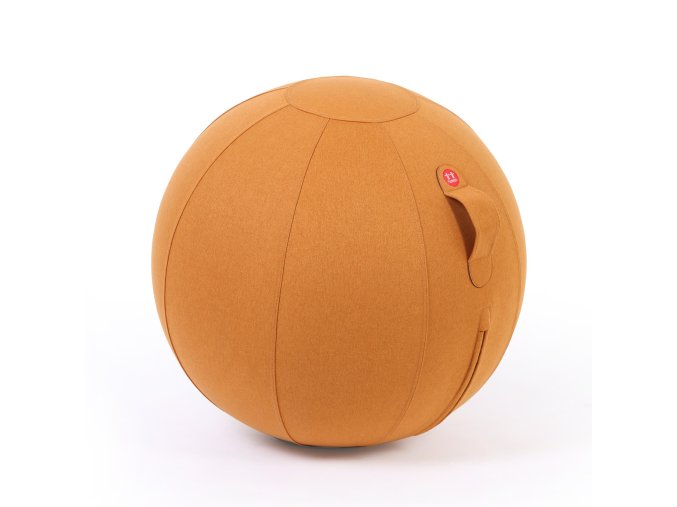 Ergonomický sedací míč ORBIX, hořčicová