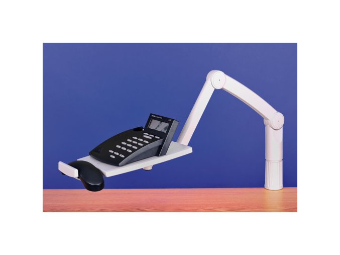 Stojánek pod telefon - kloubový, šedý