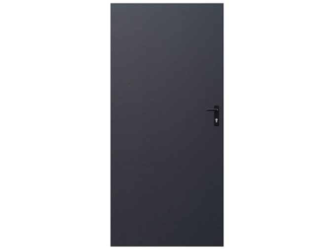 plechove dvere 80 leve antracit 131787