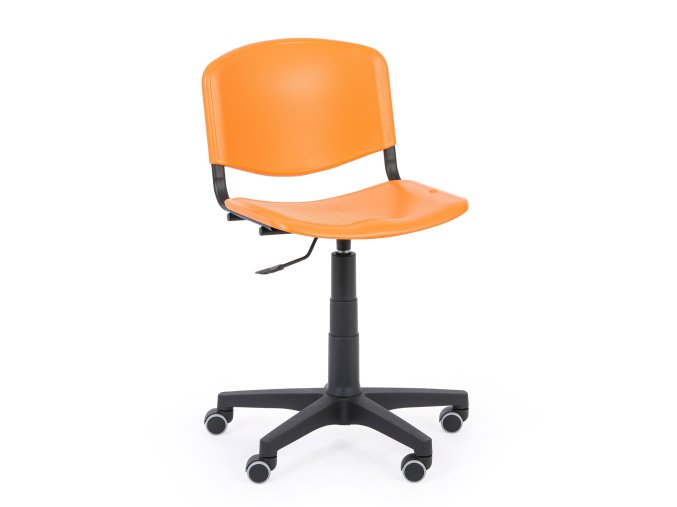 pracovni zidle iso otocna oranzova 122175