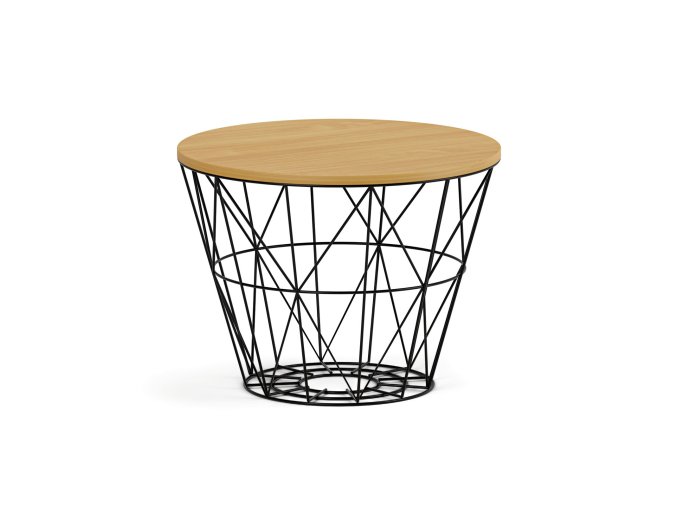 kulaty konferencni stolek stilo prumer 60 cm buk 123208