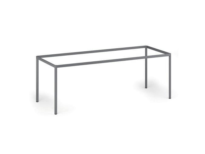stolova podnoz 2000 x 800 x 717 mm tmave seda 122882