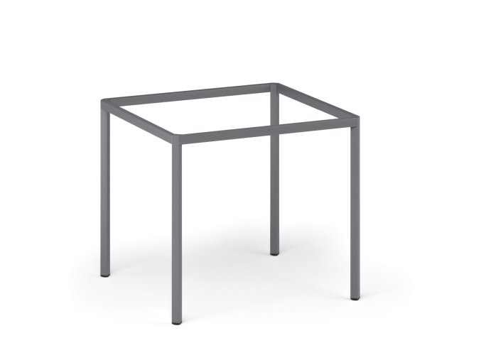 stolova podnoz 800 x 800 x 717 mm tmave seda 122874