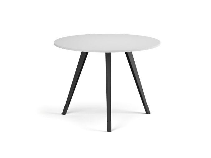 konferencni stul primo zen prumer 100 cm cerna podnoz bila 122635