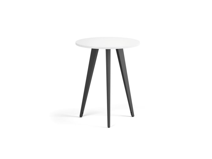 konferencni stul primo vibe prumer 60 cm cerna podnoz bila 122378