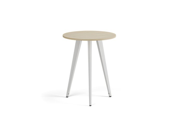 konferencni stul primo vibe prumer 60 cm bila podnoz briza 122384