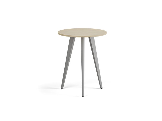 konferencni stul primo vibe prumer 60 cm sedostribrna podnoz briza 122392