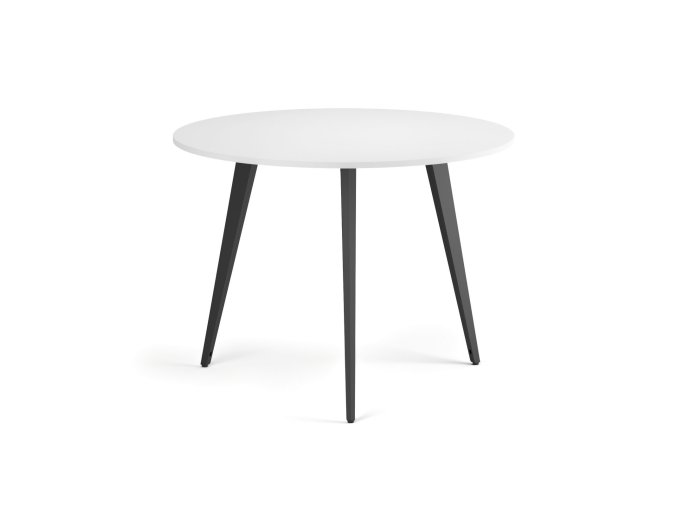 konferencni stul primo vibe prumer 100 cm cerna podnoz bila 122330