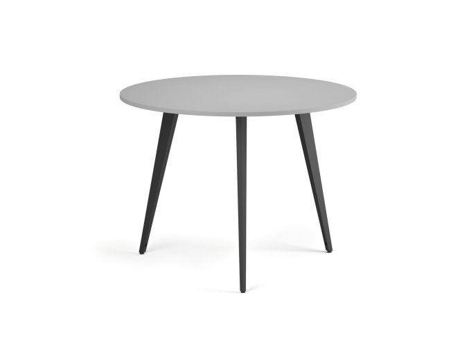 konferencni stul primo vibe prumer 100 cm cerna podnoz seda 122331