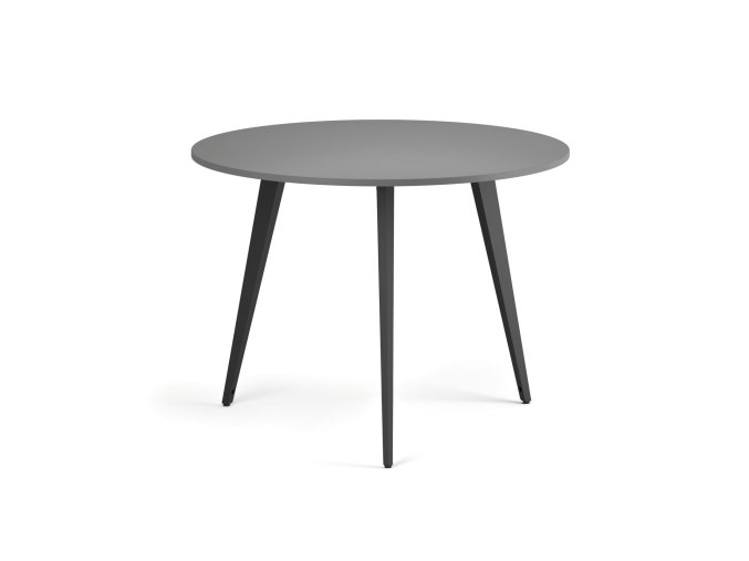 konferencni stul primo vibe prumer 100 cm cerna podnoz grafit 122332