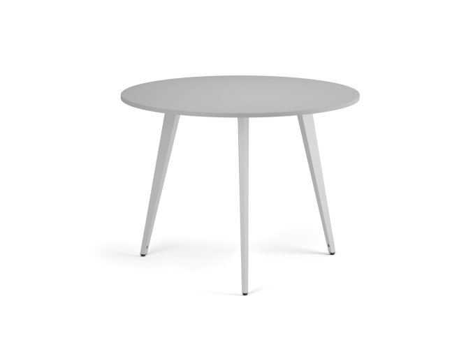 konferencni stul primo vibe prumer 100 cm bila podnoz seda 122339