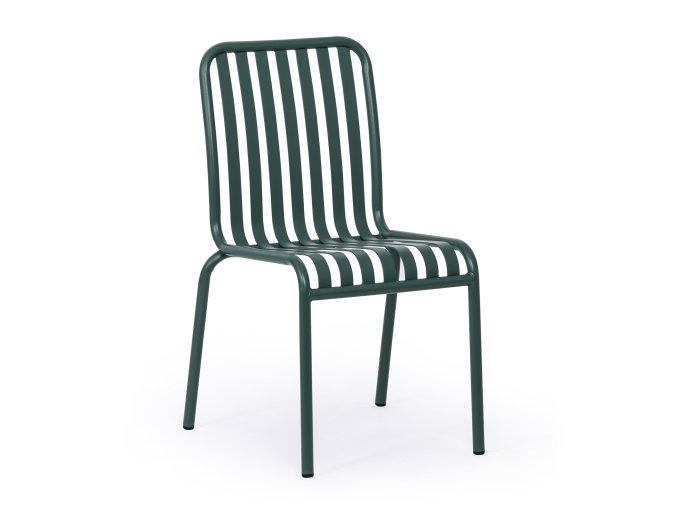 kovova bistro zidle riva pro venkovni pouziti zelena 125235