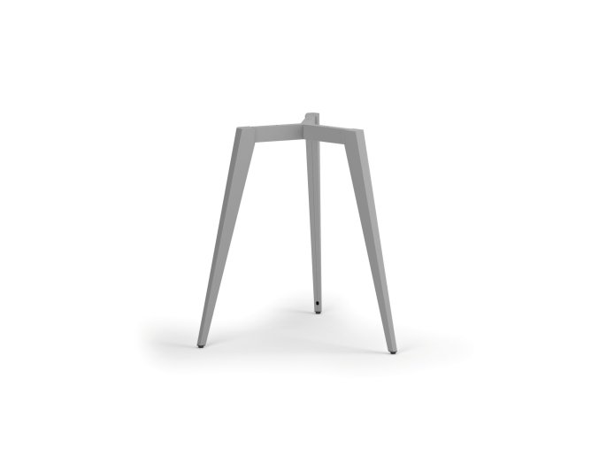 stolova podnoz vibe 668 x 725 mm sedostribrna 125390