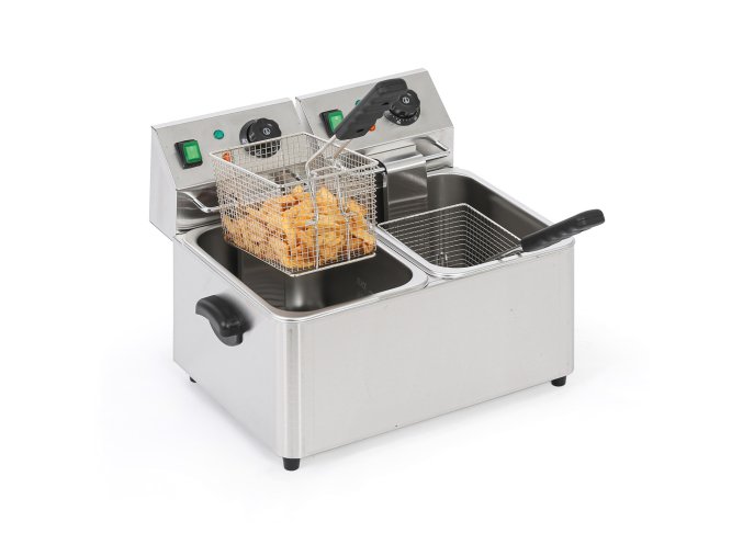 profesionalni elektricka friteza 2 4 l 2 2000 w 125503