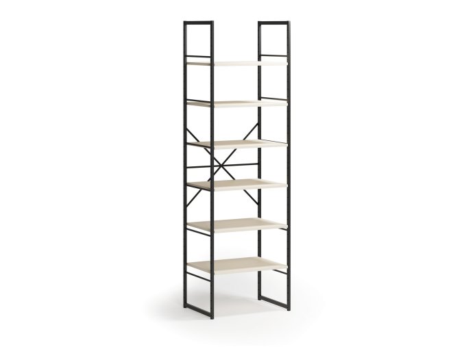 otevreny policovy regal typ iv 600 460 x 2020 mm cerna 128024