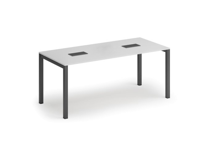 jednaci stul primo square 180x80 cm bila 2x stolni zasuvka typ ii cerna 127183