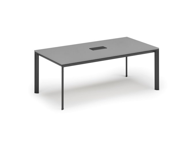 jednaci stul primo invitation 240x120 cm seda stolni zasuvka typ ii cerna 127268