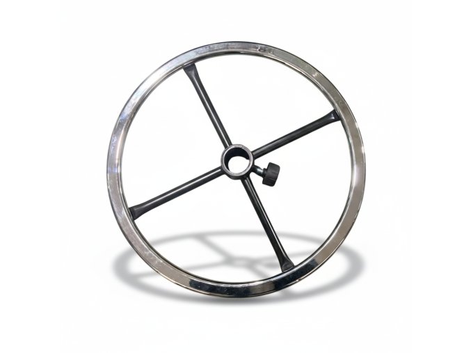 operny kruh pro pracovni zidle ocel chrom 450 mm 134263