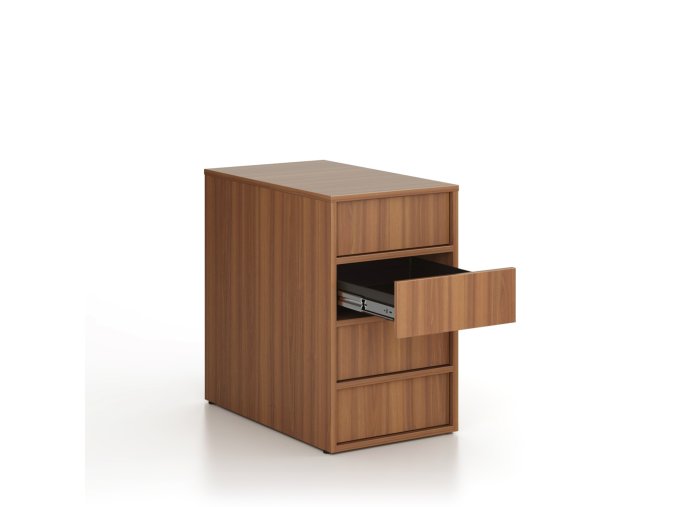 kancelarsky pristavny kontejner frame 428 x 763 x 721 mm orech 78612