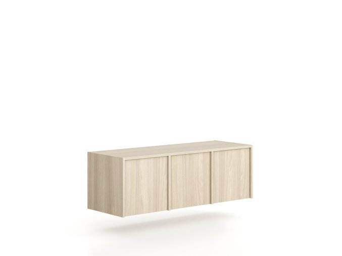 nastavba pro skrine frame 3x dvere 1299 x 450 x 427 mm push lock dub prirodni 79204