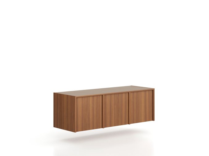 nastavba pro skrine frame 3x dvere 1299 x 450 x 427 mm push lock orech 79210