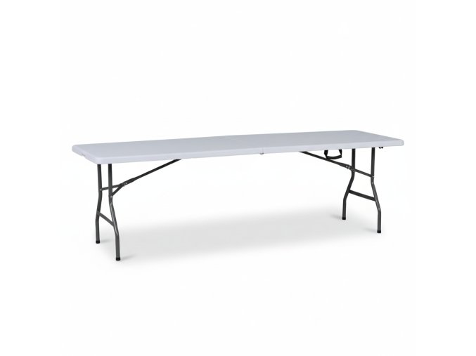 cateringovy stul 2400 x 750 x 740 mm skladaci deska 137167