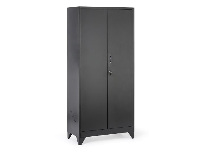 kovova viceucelova skrin 1930 x 860 x 420 mm cerna 140184