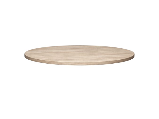 stolova deska kruh 1200 mm dub prirodni 142388