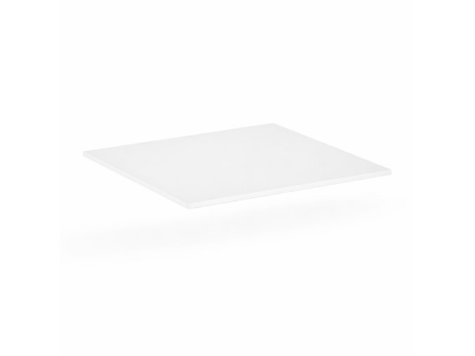 stolova deska 1000 x 1000 x 18 mm bila 142568
