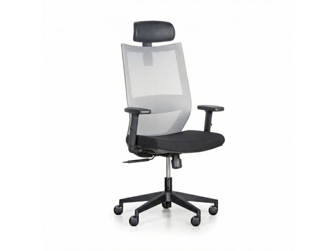 kancelarska zidle letty seda cerna 142544