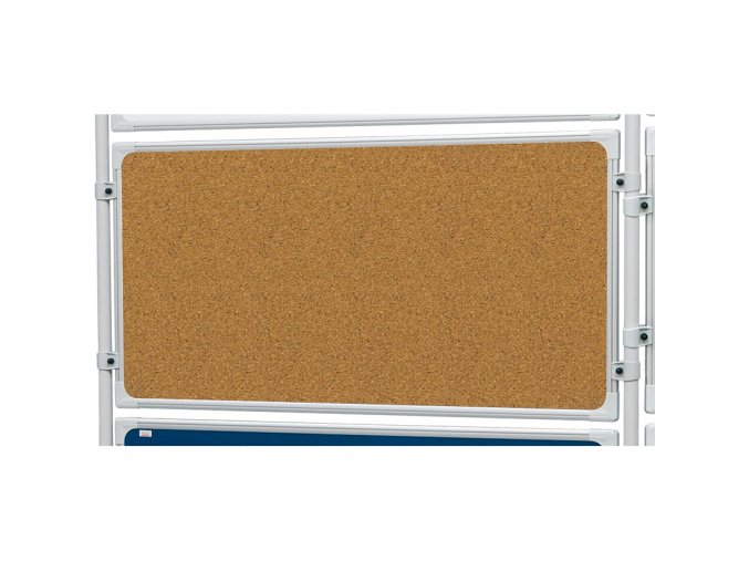 Oboustranná korková tabule pro paravany TM, 1200 x 1800 mm