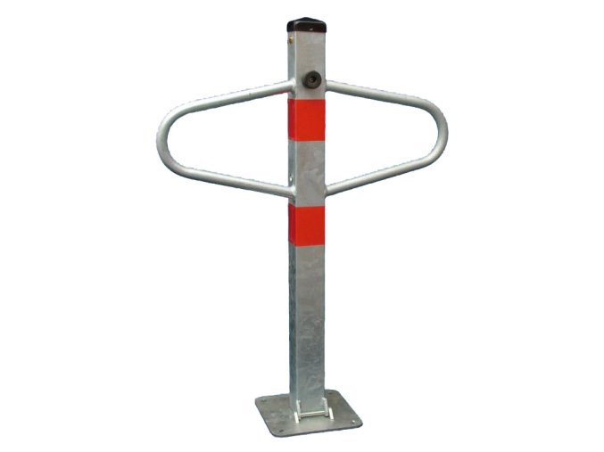 parkovaci zabrana zahrazovaci sloupek motylek sklopny pozink 3492