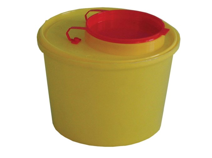 plastova nadoba na zdravotnicky odpad 1 l 3506