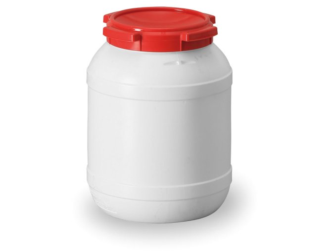 Plastový sud Curtec, zúžené hrdlo, šroubovatelné víko 26 L