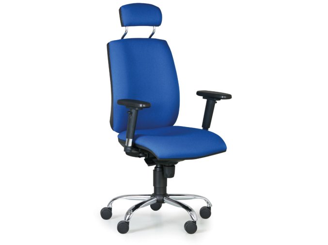 kancelarska zidle flexible modra 3719