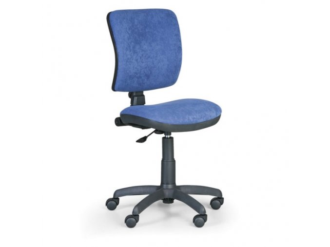 Kancelářská židle MILANO II bez područek, modrá