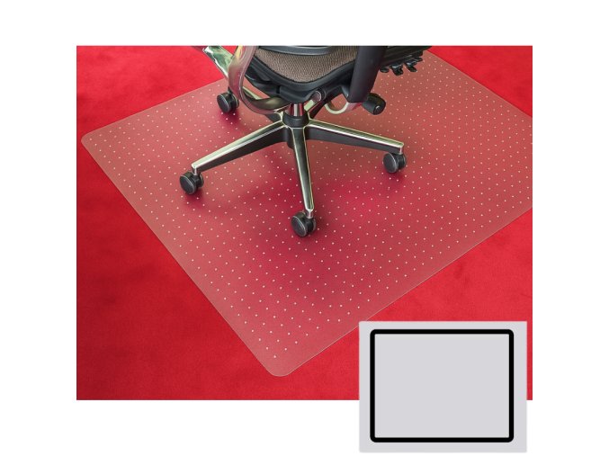 podlozka pod zidli na koberce polykarbonat obdelnik 1200 x 900 mm 127952