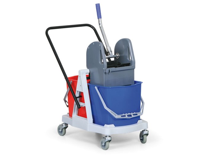 plastovy uklidovy vozik 42 x 72 x 75 cm 4163