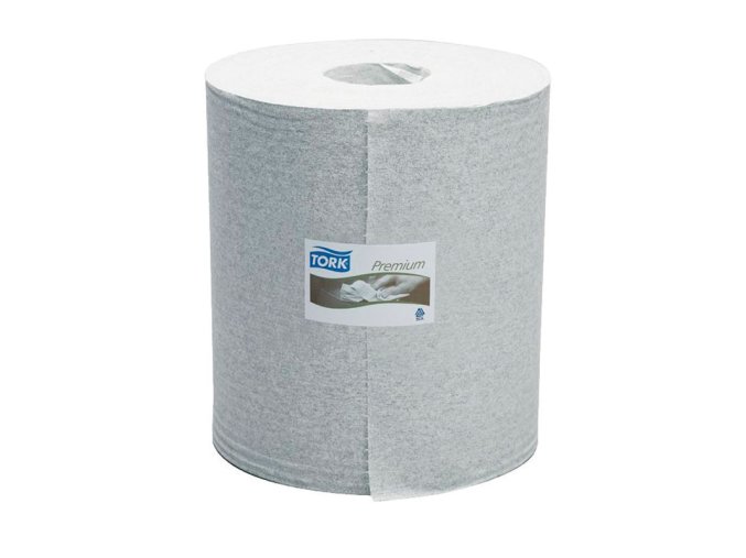 Tork Premium 520 víceúčelové utěrky, role, šedá, šířka 428 mm