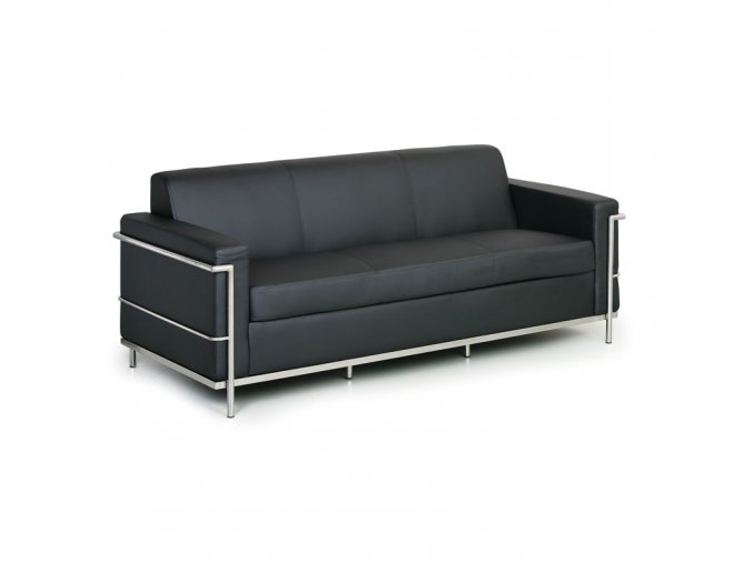 kozena sedaci souprava senator trimistna cerna 4276