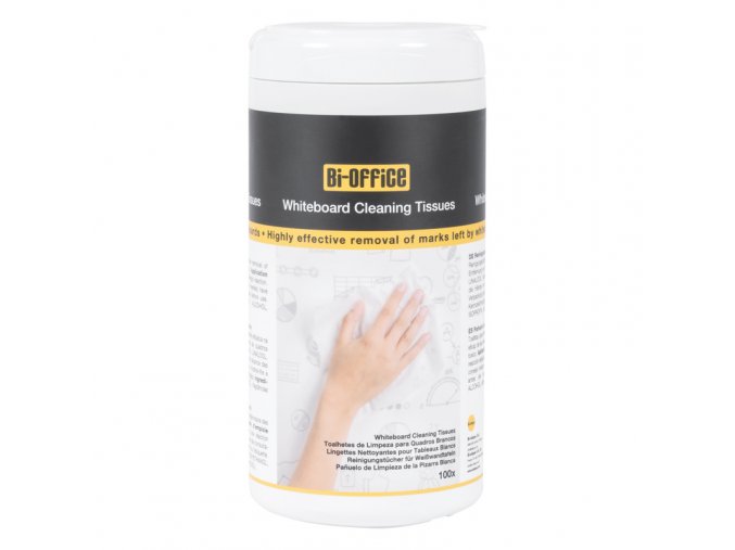 cistici ubrousky na bile popisovaci tabule 100 ks 28483