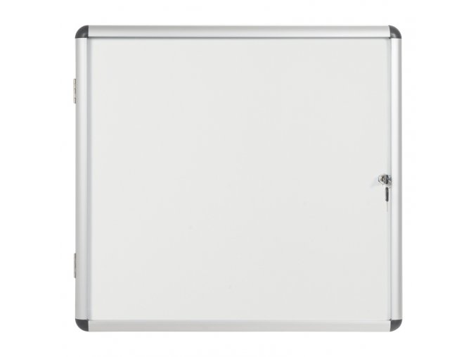vnitrni vitrina s bilym magnetickym povrchem 720 x 674 mm 28505
