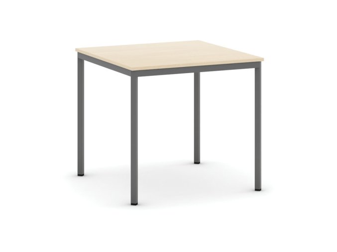 jidelni stul 80x80 cm tmave seda podnoz briza 15478