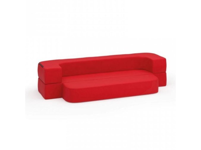 detska molitanova rozkladaci sedaci souprava softy cervena 104673