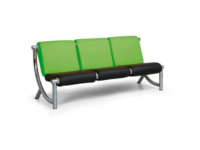 kozena sedaci souprava jazzy ii trimistna zelena cerna 9353