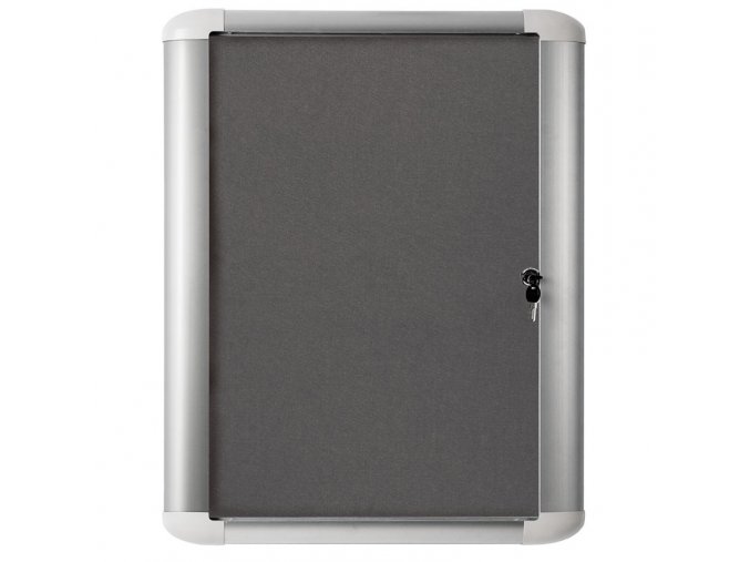 vnitrni informacni vitrina master textilni seda 816 x 688 mm 6112