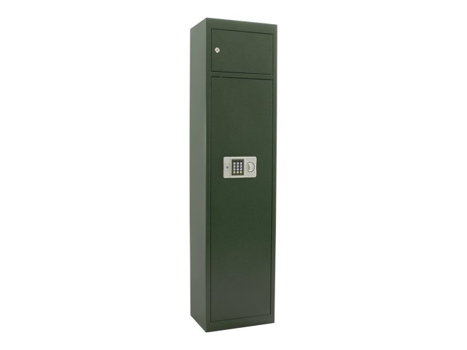 Skříň na zbraně GUN 5EL - elektronický zámek, 1500x370x265 mm