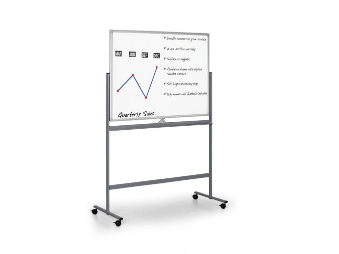 mobilni oboustranna bila popisovaci tabule magneticka 1200 x 900 mm 39643