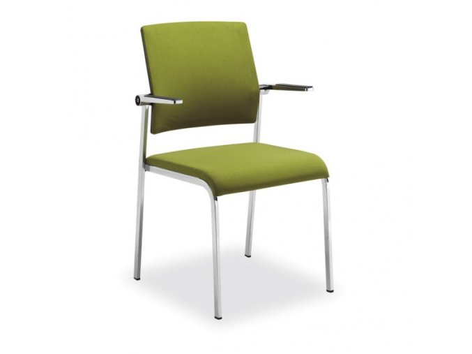 Konferenční židle WIRO, zelená