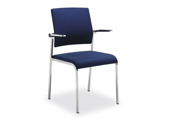 konferencni zidle wiro modra 6274